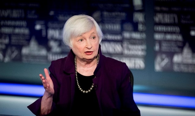 재닛 옐런 미국 재무장관.
