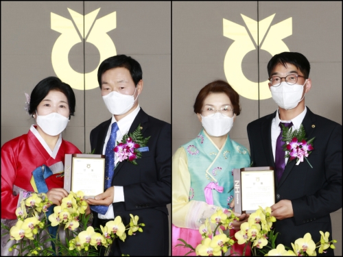 전남농협, 5월‘이달의 새농민상’2부부 선정 (좌)김광성·조연심 부부(순천),(우)정택수·이재순 부부(광양)/사진=전남농협