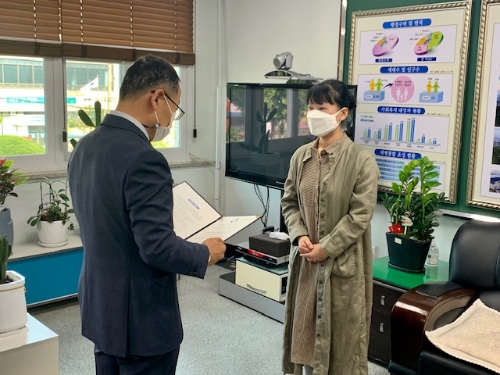 광양시 중마동, 어버이날 ‘효행자 표창’/사진=광양시