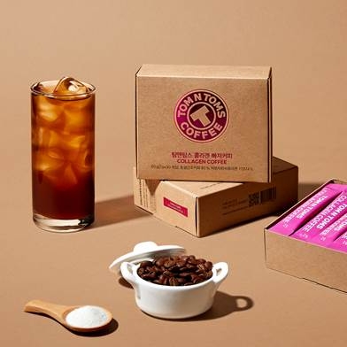 탐앤탐스, 신제품 콜라겐 빠져커피 출시