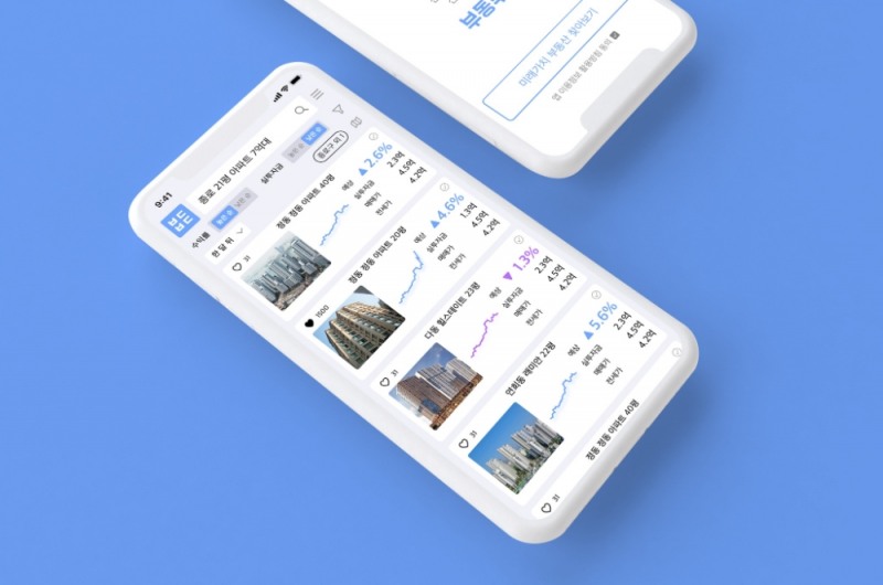 사진=‘부동부동’앱 서비스 이미지, (주)크레이지알파카 제공