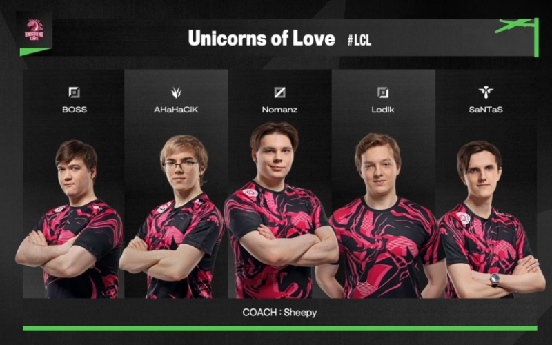 유니콘스 오브 러브(사진=MSI 중계 화면 캡처).