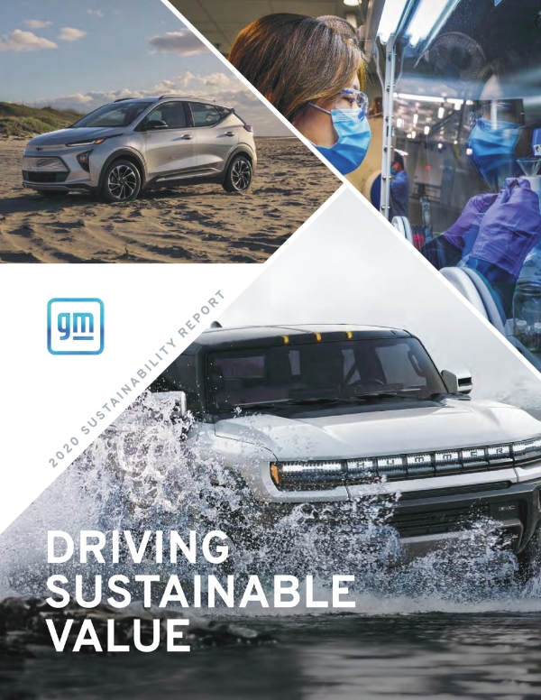 GM, ‘2020 지속가능경영 연간보고서’ 발간…강화된 환경적 지속가능경영 목표