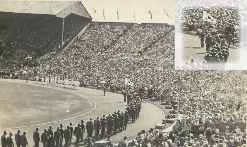 1948년 런던올림픽 개막식 광경
