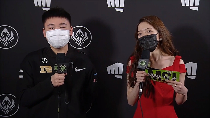 RNG e스포츠 정글러 'Wei' 얀양웨이(사진=LPL 공식 방송 발췌).