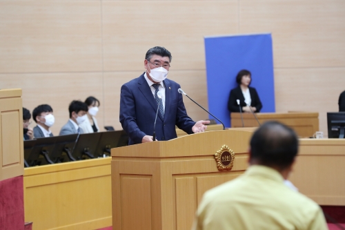전남도의회 농수산위원회 최명수 의원(더불어민주당·나주2)도정질문/사진=전남도의회