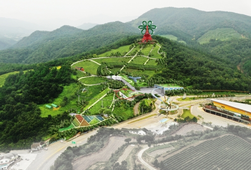 보성차 정원 조감도/사진=보성군