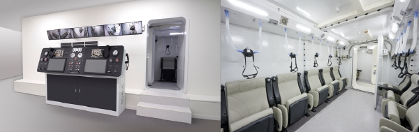 창원한마음병원, 국내 최초 전면사각 룸타입 고압산소치료실 운영