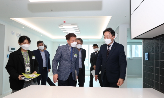 LH 김현준 사장, 전세대책 이행 현장 점검