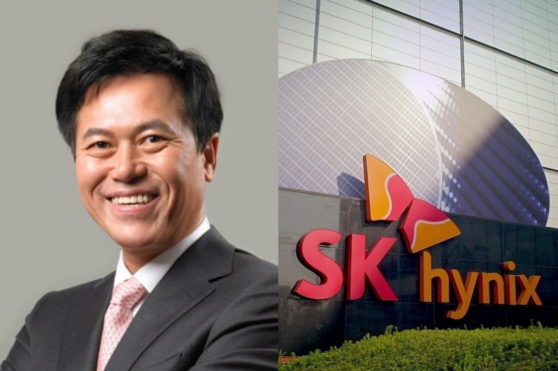 박정호 SK하이닉스 대표이사 부회장, SK하이닉스 청주 사업장. (사진=SK하이닉스 제공)