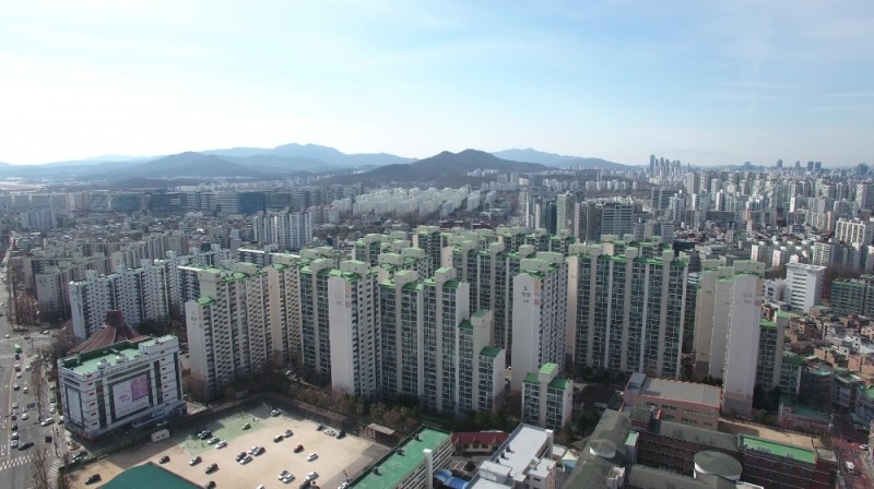 가락쌍용1차 아파트 전경