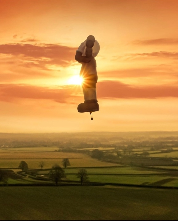 KAWS:HOLIDAY, 열기구 프로젝트 진행해