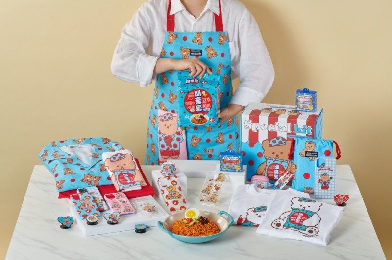 농심 배홍동비빔면, 이색 컬래버레이션으로 인기 이어간다!