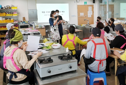 제6기 음식문화대학 교육/사진=강진군