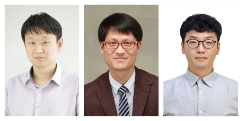 (왼쪽부터) 카이스트 양희준 교수, 한양대학교 에리카 캠퍼스 김종호 교수, 서울대학교 김도헌 교수