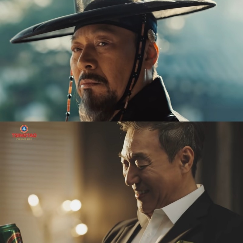 김갑수, 브라운관 이어 광고계까지 접수