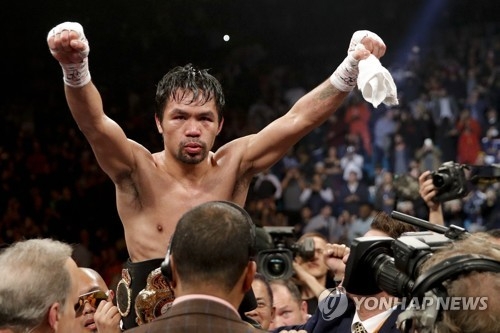 파키아오, 2년만에 다시 링으로. WBC, IBF 통합 챔피언 스펜스와