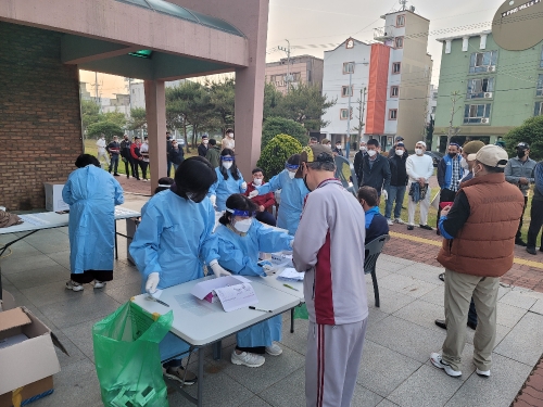 영암군 대대적 선제검사로 코로나19 확산 고리 차단에 주력/사진=영암군