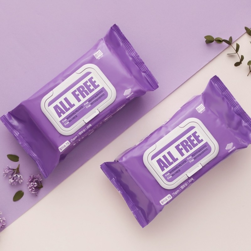 올프리, 피부 자극 줄인 신생아 물티슈 출시