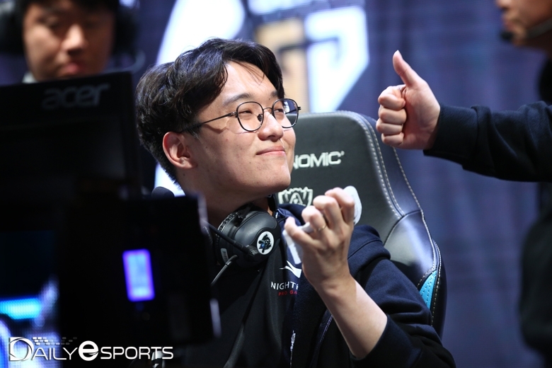 팀 리퀴드의 서포터 '코어장전' 조용인.