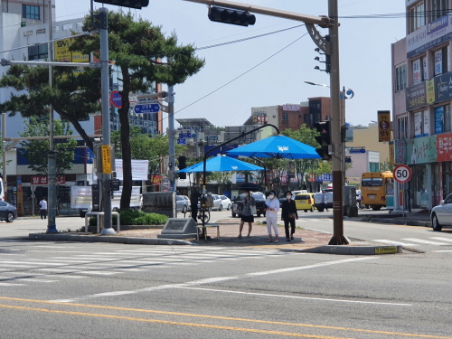 목포시, 폭염 방지 그늘막 88곳 상시 운영