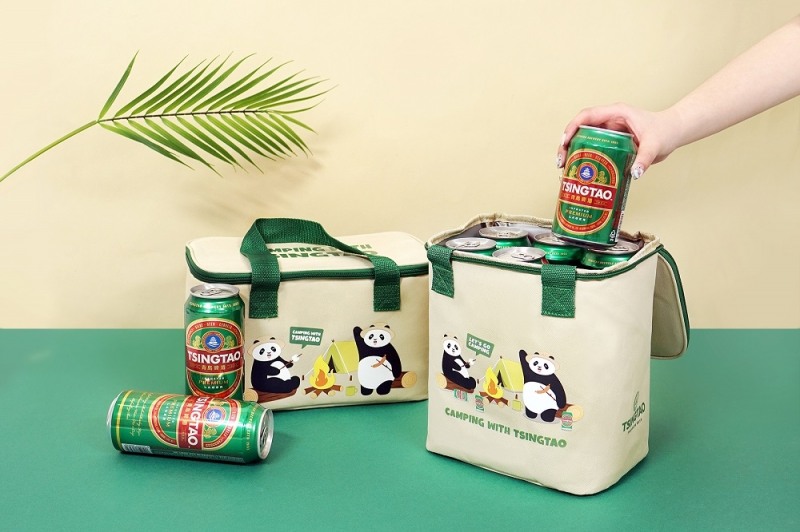 칭따오, 2021 여름 한정판 팬더 쿨러백 2종 출시