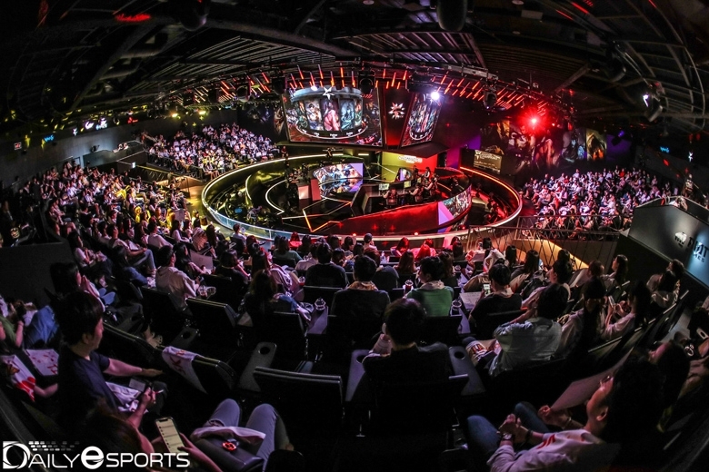 LCK 2021 서머가 진행될 롤파크.