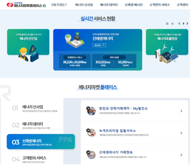 한전, 에너지플랫폼 신재생에너지 거래 서비스 신설