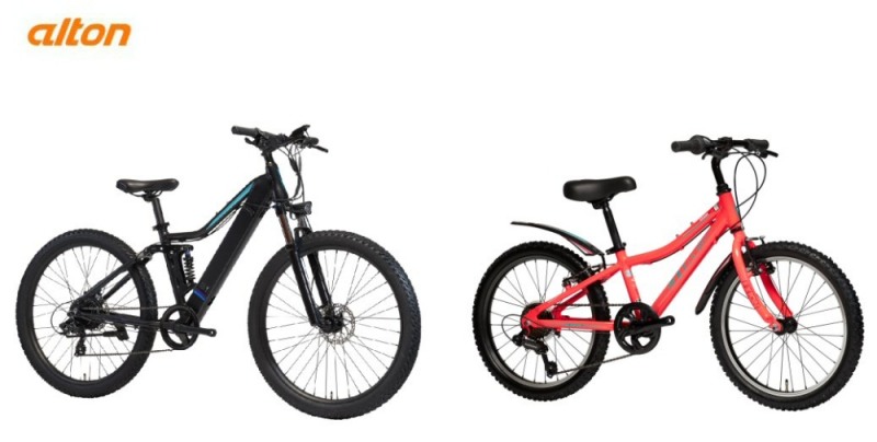 이알톤 니모27.5FS(좌) / 알톤 엑시언207(우)