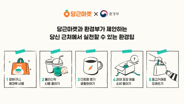 당근마켓, '환경부'와 ‘세계 환경의 날' 맞아 친환경 캠페인 실시