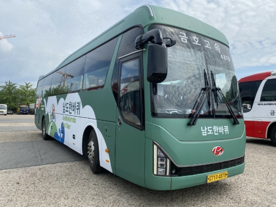전남도 관광지 광역순환버스./사진=전라남도