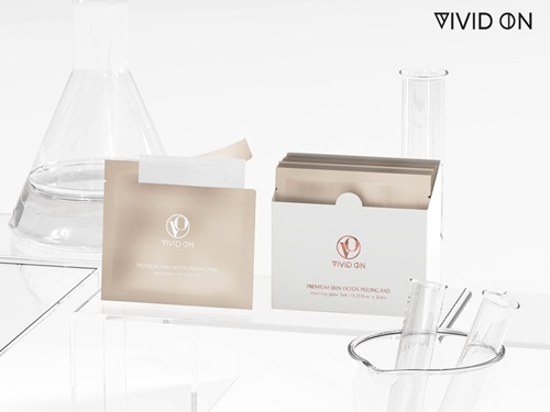 비비드온, 토너패드 ‘프리미엄 스킨 디톡스 필링 패드’ 출시