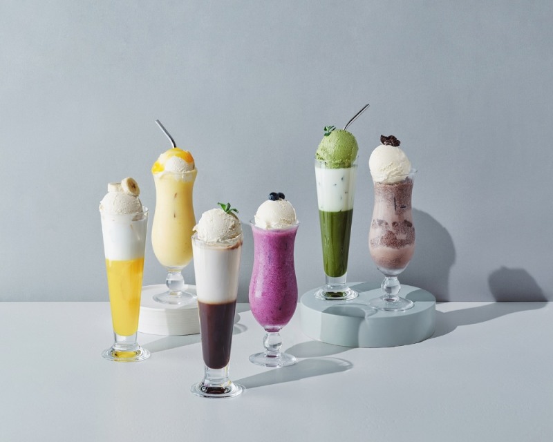 카페 델마르 서머 페스티벌 아이스크림 음료