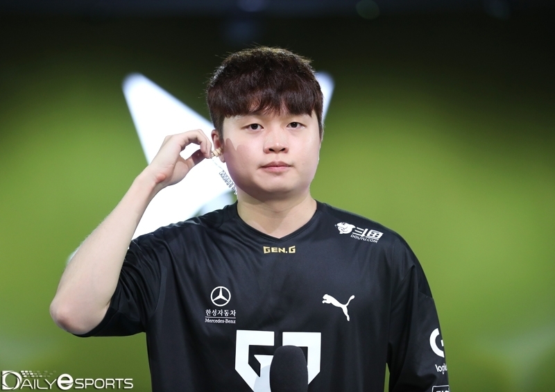 젠지 e스포츠 미드 라이너 '비디디' 곽보성.