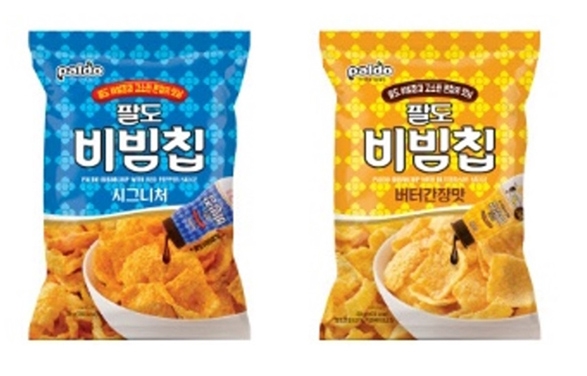 ‘팔도비빔칩’ 2종(시그니처, 버터간장맛)