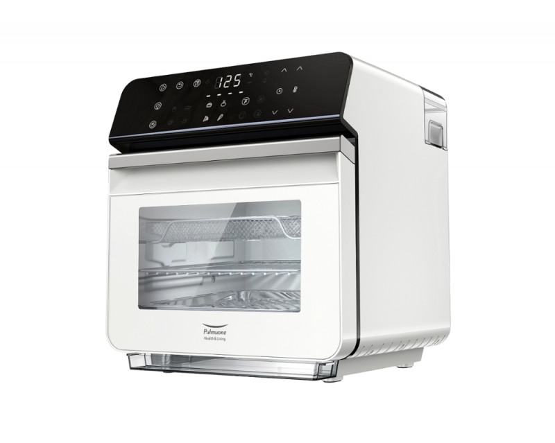 100℃ 고온 스팀 분사 조리 기능을 탑재한 풀무원건강생활의 오븐형 에어프라이어 ‘스팀쿡 에어프라이어’