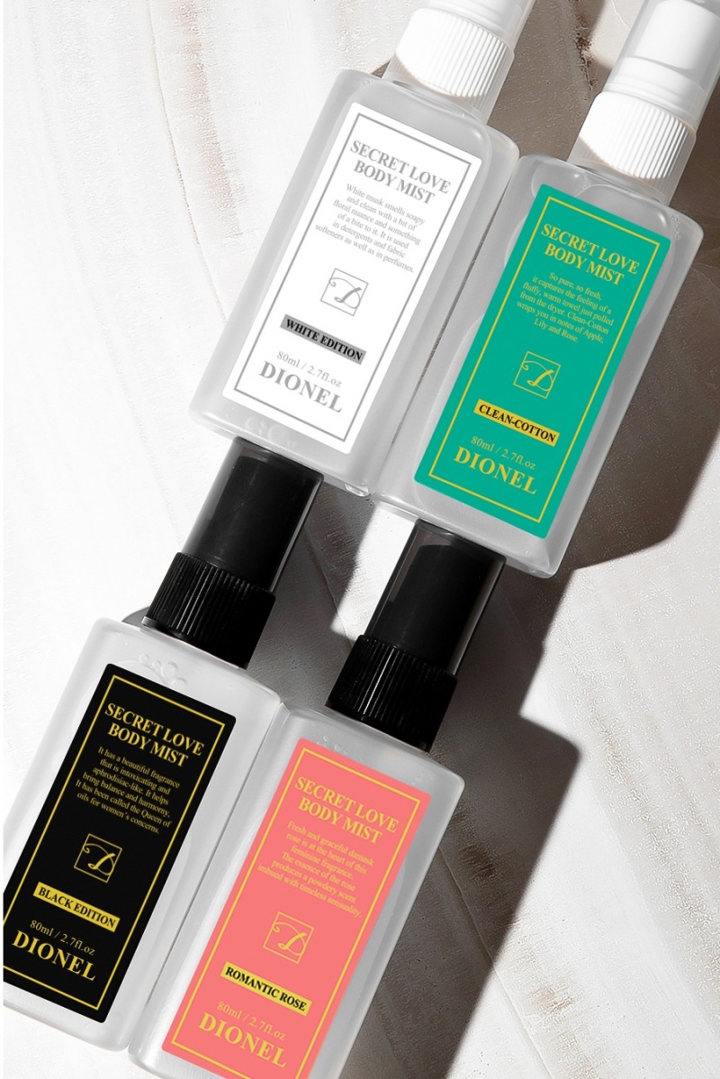 디오넬, 시크릿러브 라인 바디미스트 신제품 출시