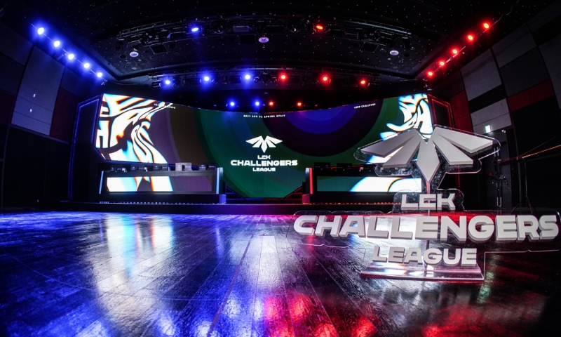 LCK CL 경기장(사진=한국e스포츠협회 제공).