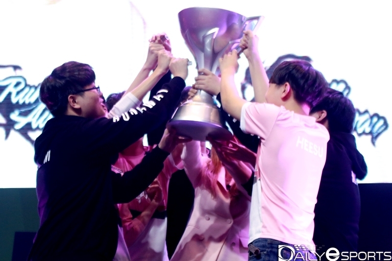 2019년 오버워치 컨텐더스 시즌2 우승 당시 러너웨이.