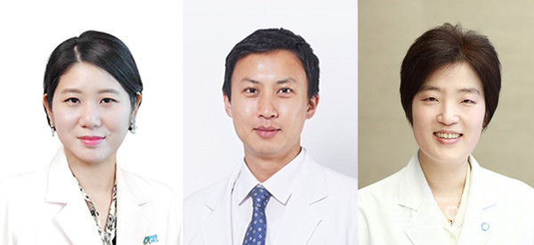 (왼쪽부터)순천향대학교부속부천병원소아청소년과홍용희,국민건강보험일산병원소아청소년과정인혁,건국대학교병원소아청소년과정소정교수공동연구팀
