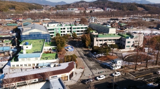 담양군청사 전경./사진=담양군