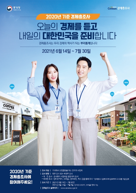 통계청 주관 경제총조사 홍보 포스터./사진=나주시