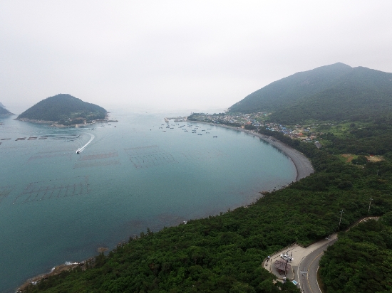 완도군 보길 예송 해수욕장 전경./사진=완도군