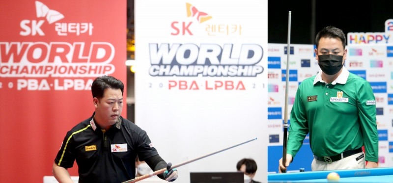 강동궁(왼쪽), 조재호(사진=PBA)