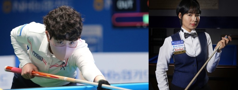 김세연(왼쪽)과 스롱피아비(사진출처-PBA)