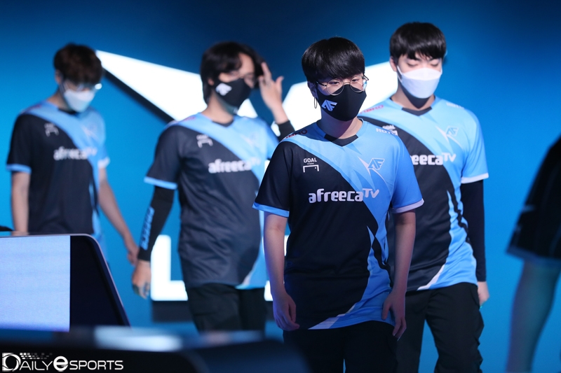 아프리카 프릭스 탑 라이너 '기인' 김기인.