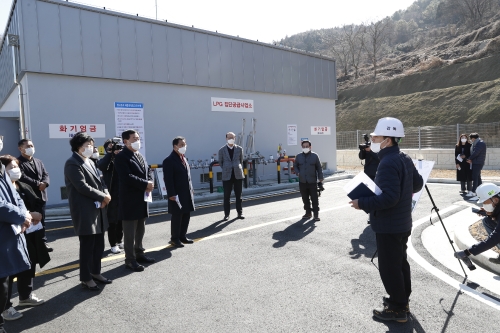 2개마을 LPG 배관망 지원사업 설명회/사진=진도군