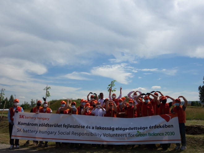 SK이노베이션 헝가리 법인, 지역사회 위한 자원봉사활동 첫 걸음