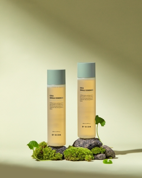 바이애콤, 제주산 병풀추출물 '시카 싱글 에센스' 출시