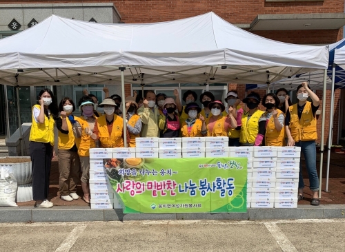 보성군, 웅치면 여성자원봉사회 ‘희망 나누는 밑반찬 나눔’봉사/사진=보성군